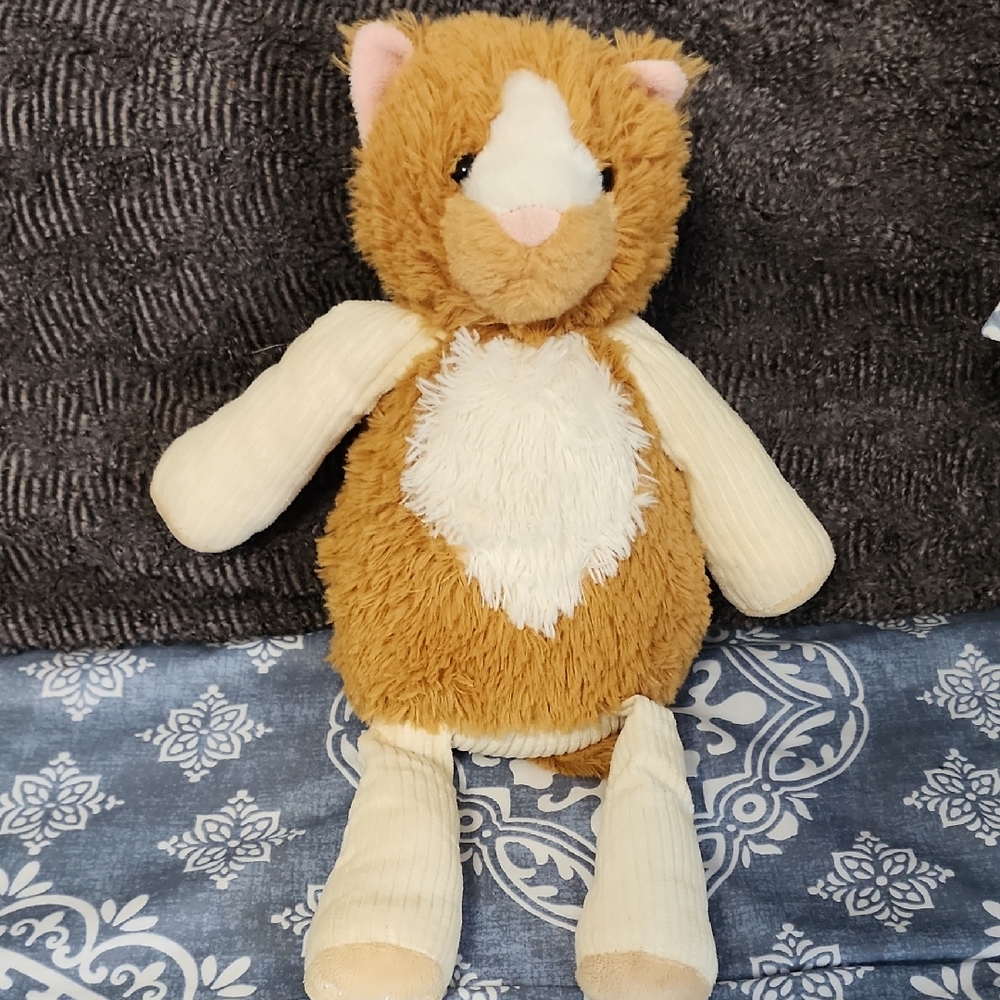 Scentsy Plush Cat Toy - Tan and Cream
